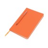 Блокнот А5 "Magnet" 14,3*21 с магнитным держателем для ручки, оранжевый