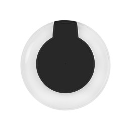 Беспроводная зарядка «Pod» со светодиодной подсветкой, черный