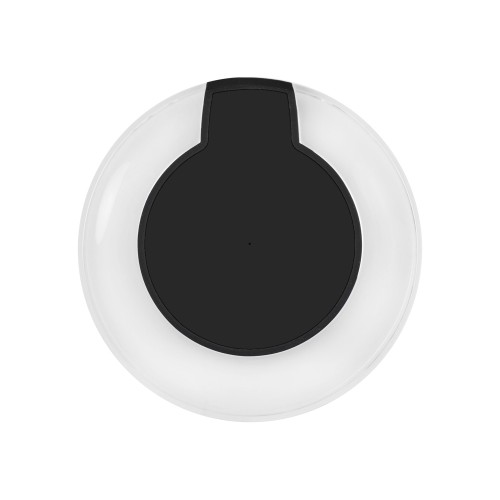 Беспроводная зарядка «Pod» со светодиодной подсветкой, черный