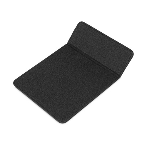 Коврик для мыши с беспроводной зарядкой "Mist", темно-серый (Р)