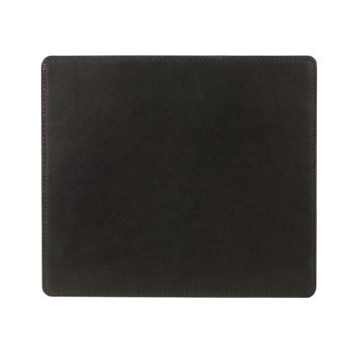 Кожаный коврик для мышки, черный