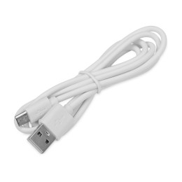 Настольный светильник с беспроводной зарядкой "Flamp", белый