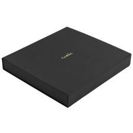 Шахматный комплект TABIA (акриловый камень/ дерево Бук), Персик (оранжево-белые)