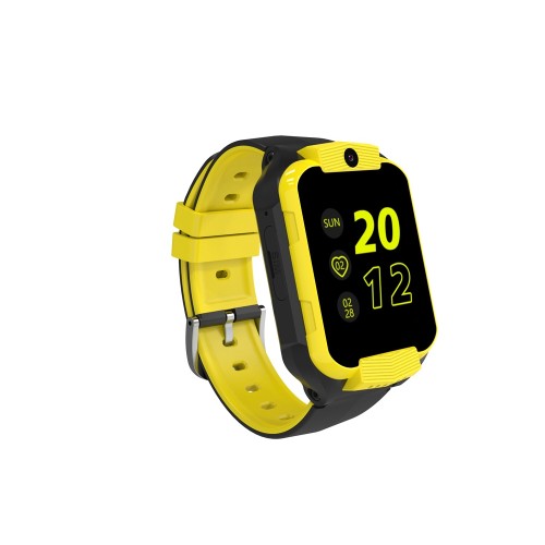 Детские часы "Cindy" KW-41, IP67, желтый/черный