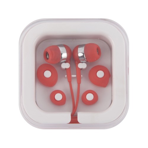 Наушники суперлегкие "Sargas", красный