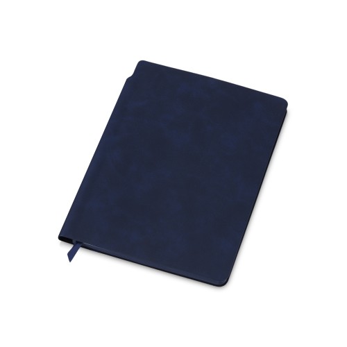 Блокнот А5 "Notepeno Max", 96 листов 80 гр/м2 белой FSC бумаги, темно-синий