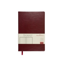 Блокнот А5 "Megapolis Nebraska", бордовый