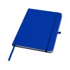 Teak блокнот А5 из переработан. материала в твердой обложке с линован. страницами - Ярко-синий