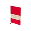 Блокнот А5 "Megapolis Flex Velvet", красный