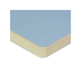 Скетчбук "Sketch & Art" в мягком переплете 140х210 мм, 100 л. бежевой бумаги 100 гр., голубой