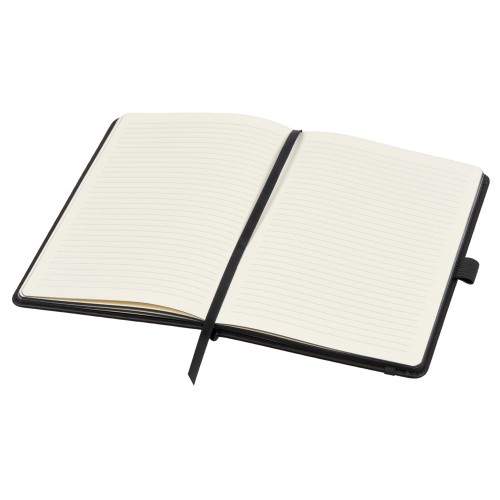 Блокнот "ColorNote Black", твердая обложка A5, 80 листов, черный