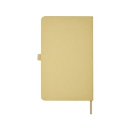 Блокнот Fabianna с мятой бумагой в твердой обложке, оливковый