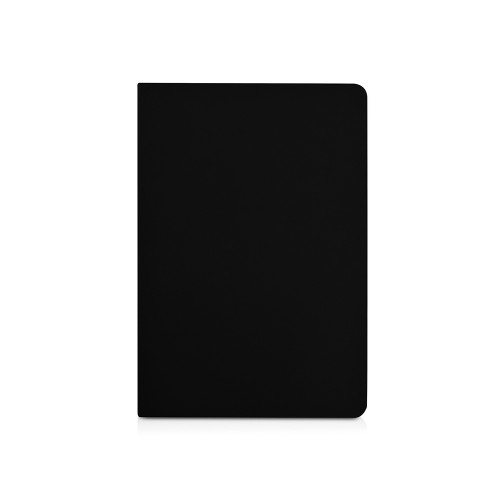 Бизнес-тетрадь А5 "Pragmatic Contrast", 40 листов в клетку, черный с черным срезом