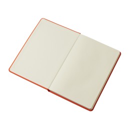 Блокнот в твердой обложке A5 «Виспи 2.0» в клетку, оранжевый