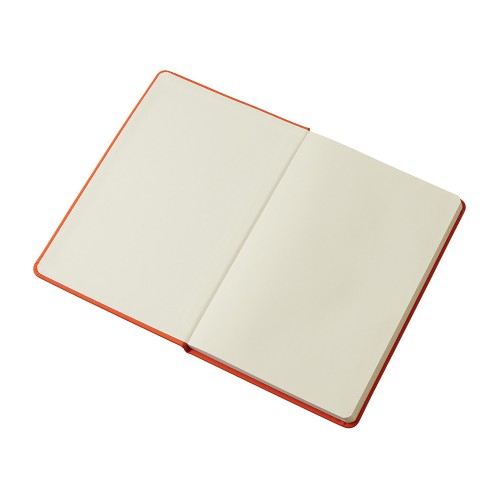 Блокнот в твердой обложке A5 «Виспи 2.0» в клетку, оранжевый