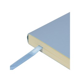 Скетчбук "Sketch & Art" в мягком переплете 140х210 мм, 100 л. бежевой бумаги 100 гр., голубой
