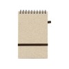 Блокнот B7 «Toledo S», молочный