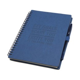 Slate многоразовый набор из блокнота в мягкой обложке и ручки - Темно - синий