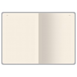 Бизнес-тетрадь А5 "Pragmatic Contrast", 40 листов в клетку, белый с красным срезом