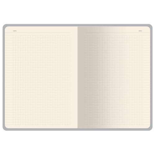 Бизнес-тетрадь А5 "Pragmatic Contrast", 40 листов в клетку, белый с красным срезом