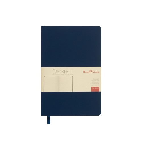 Блокнот А5 "Megapolis Flex Velvet", темно-синий