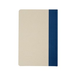 Liliana блокнот формата А5 в твердой обложке из пластика из сахарного тростника - Синий