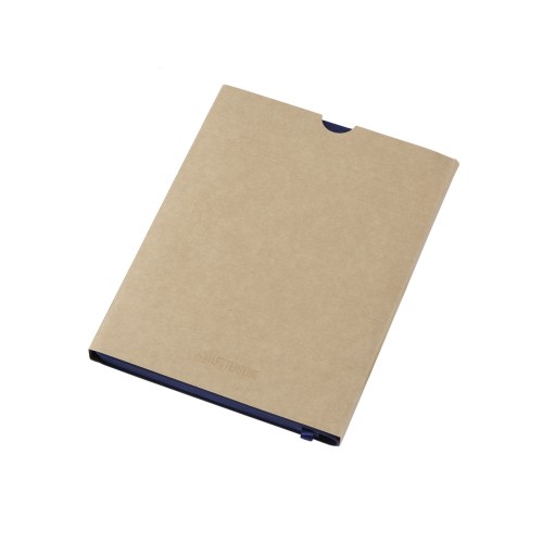 Блокнот А5 "Notepeno Max", 96 листов 80 гр/м2 белой FSC бумаги, темно-синий