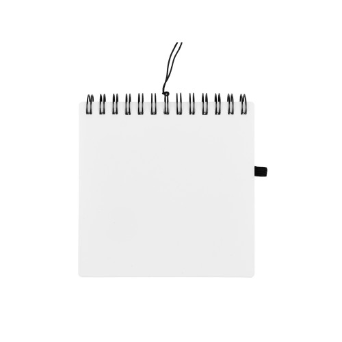 Блокнот А6 "Журналист" с ручкой, белый