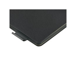 Блокнот А5 "Boston", черный с серым срезом