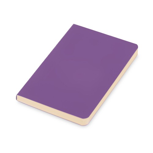 Блокнот "Softy 2.0", гибкая обложка A6, 80 листов, фиолетовый