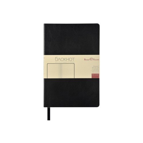 Блокнот А5 "Megapolis Flex Nebraska", черный