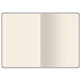 Бизнес-тетрадь А5 "Pragmatic Contrast", 40 листов в клетку, бордовый с темно-серым срезом