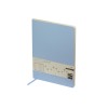 Скетчбук "Sketch & Art" в мягком переплете 179х250 мм, 80 л. бежевой бумаги 100 гр., голубой
