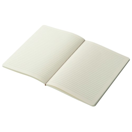 Блокнот "Wispy 2.0", гибкая обложка A5, 64 листа в линейку, зеленое яблоко