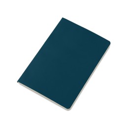 Блокнот в гибкой обложке A5 «Виспи 2.0» в клетку, темно-синий