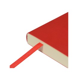 Скетчбук "Sketch & Art" в мягком переплете 140х210 мм, 100 л. бежевой бумаги 100 гр., красный