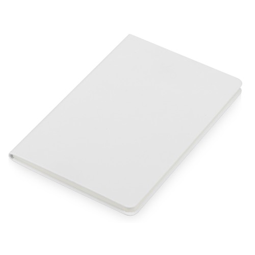 Блокнот "Wispy", твердая обложка A5, 64 листа в линейку, белый