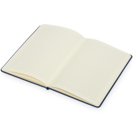 Блокнот "Wispy", твердая обложка A5, 64 листа в линейку, синий