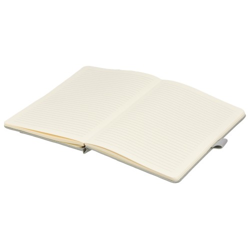 Блокнот А5 из RPET "Harvey", 80 листов FSC бумага, серый