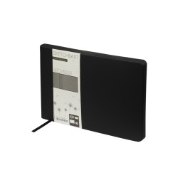 Скетчбук "Sketch & Art" в мягком переплете 210х140 мм, 48 л. черной бумаги 200 гр., черный