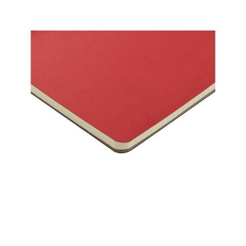 Бизнес тетрадь на гребне А5 "Pragmatic", 60 листов в клетку, красный