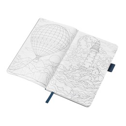 Блокнот "Vision Trend" А5 в гибкой обложке, синий