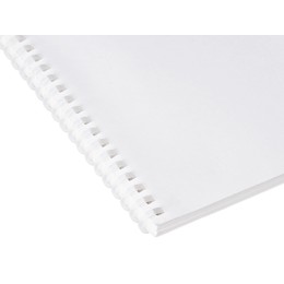 Блокнот на мягкой спирали А5 "Sahara", 60 листов 70 гр/м2, белый