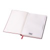 Блокнот А5 "Scribe", гибкая обложка, 96 листов 80 гр/м2, красный
