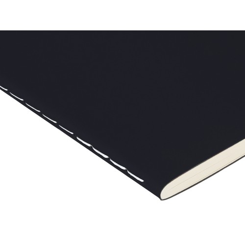 Скетчбук "Sketch & Art" в мягком переплете 147х210 мм, 32 л. бежевой бумаги 100 г/м2, черный