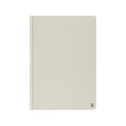 Блокнот в твердом переплете Karst формата A5, бежевый