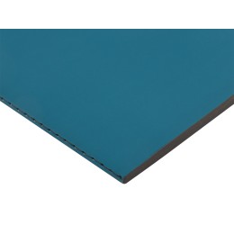 Бизнес-тетрадь А5 "Pragmatic Contrast", 40 листов в клетку, морская волна с черным срезом