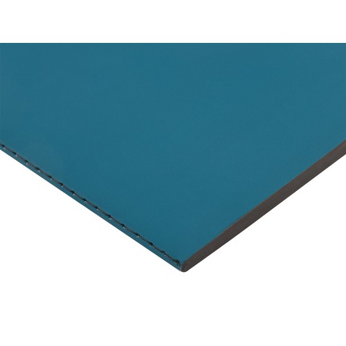 Бизнес-тетрадь А5 "Pragmatic Contrast", 40 листов в клетку, морская волна с черным срезом