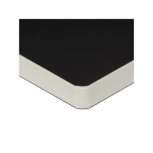 Скетчбук "Sketch & Art" в мягком переплете 210х140 мм, 48 л. белой бумаги 200 гр., черный