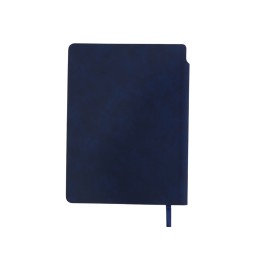 Блокнот А5 "Notepeno Max", 96 листов 80 гр/м2 белой FSC бумаги, темно-синий